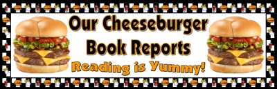 Cheeseburger Sandwich Book Report Bulletin Board Display Banner