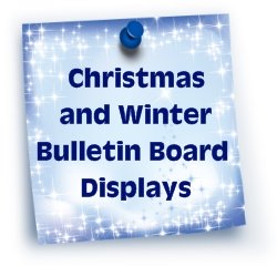 Christmas Bulletin Board Displays for Elementary School Classrooms for Winter