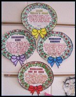 Christmas Carol Wreath Projects