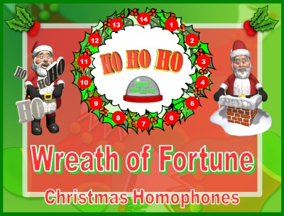 Christmas Powerpoint Lesson Plans and Activities For Teachers Homophones English Grammar