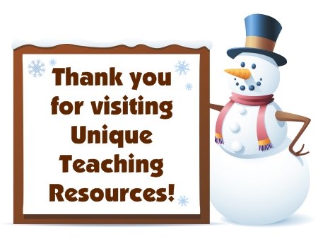 Christmas and Winter Teaching Resources for Elementary School Teachers