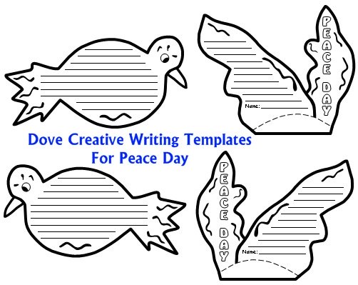 Activities for Peace Day Dove Writing Templates and Projects