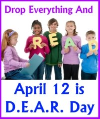 Drop Everything and Read D.E.A.R. Day April 12
