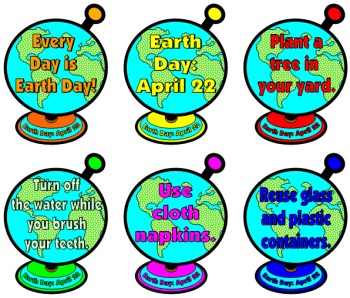 Earth Day Bulletin Board Display Elementary Students