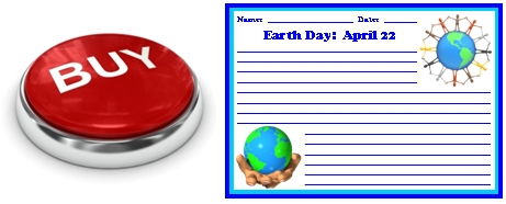 Buy Earth Day Stationery and Banner Set Now