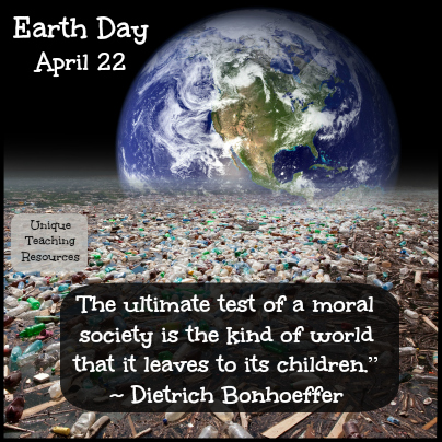 Environmental Earth Day Quote by Dietrich Bonhoeffer