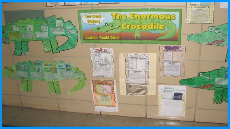 Enormous Crocodile by Roald Dahl Student Group Projects