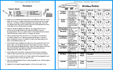 The Enormous Crocodile Clever Trick Creative Writing Grading Rubric