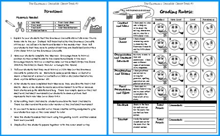 The Enormous Crocodile Clever Trick Creative Writing Grading Rubric