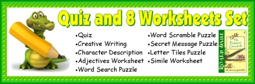 Enormous Crocodile Quiz, Printable Worksheets, and Fun Puzzles