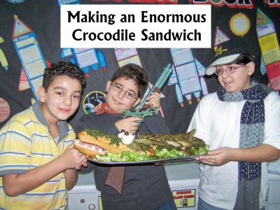 Roald Dahl Day Enormous Crocodile Sandwich Recipe and Ideas for Lesson Plans