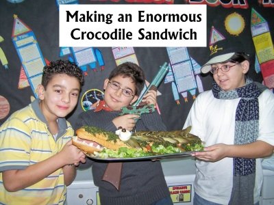 Roald Dahl Day Enormous Crocodile Sandwich Recipe and Ideas for Lesson Plans