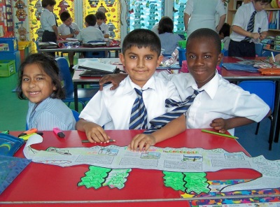 Enormous Crocodile Fun Group Project Working Together