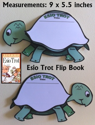 Esio Trot Lesson Plans and Teaching Resources Fun Turtle Writing Templates