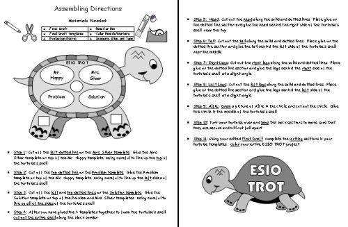 Esio Trot Group Project Assembling Directions For Teacher Roald Dahl