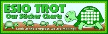 Esio Trot Turtle Sticker Charts Bulletin Board Banner