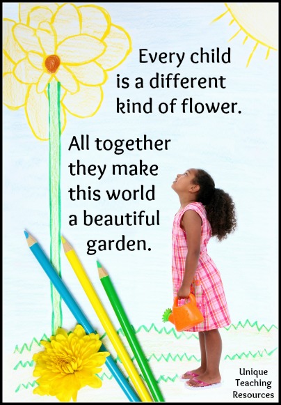 Quotes About Children - Every child is a different kind of flower.