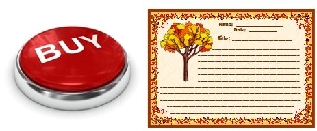 Fall in Love with Writing Printable Worksheets for Autumn Buy Now Button