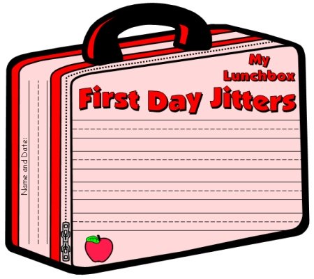 First Day Jitters Back to School Lesson Plans