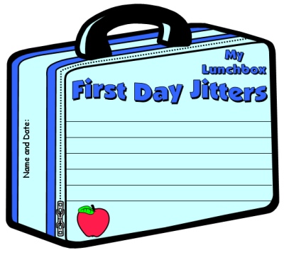 First Day Jitters Lunchbox Templates Julie Danneberg