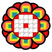 Flower Sticker Chart Rainbow Templates