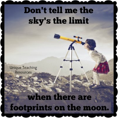 Quote About Nature Footprints On the Moon