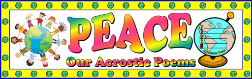 Free Peace Lesson Plans Bulletin Board Display Banner For Teachers