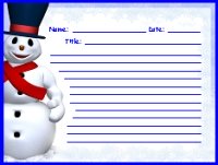 Frosty The Snowman Worksheet