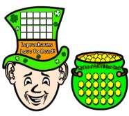 Fun St Patricks Day Leprechaun Sticker Charts and Templates For Teachers