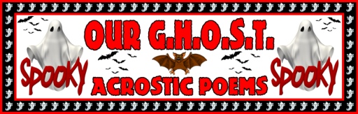 Halloween Ghost Poetry Bulletin Board Display Ideas and Examples
