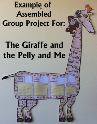 Roald Dahl Ideas for Activities and Projects for The Giraffe and the Pelly and Me