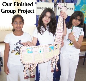 Roald Dahl Fun Group Project Activities for The Giraffe and the Pelly and Me