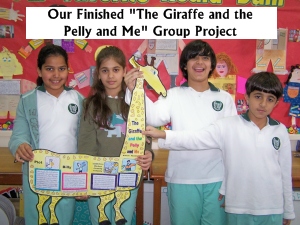 Fun Group Project Ideas for The Giraffe and the Pelly and Me author Roald Dahl