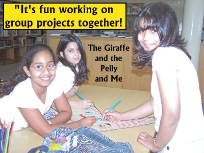 The Giraffe and the Pelly and Me by Roald Dahl Photograph and Examples of Fun Group Projects