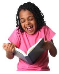Reading Book Happy Girl Student
