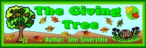 The Giving Tree Bulletin Board Banner