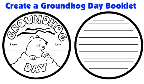 Groundhog Day Projects, Templates, and Activities for Elementary School Students