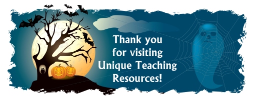 Halloween Teaching Resources and Lesson Plans Banner