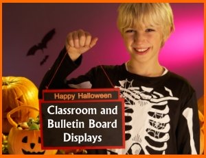 Halloween and Classroom Bulletin Board Display Ideas and Examples