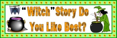 Halloween Creative Writing Witch Bulletin Board Display Banner Examples and Ideas