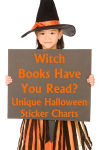 Halloween Witch Sticker Charts for Reading Lesson Plans