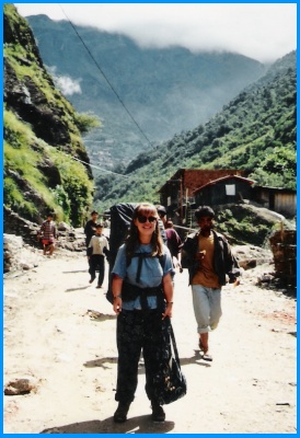 Heidi McDonald Backpacking Through Asia