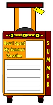 How I Spent My Summer Vacation Lesson Plans Project Mark Teague