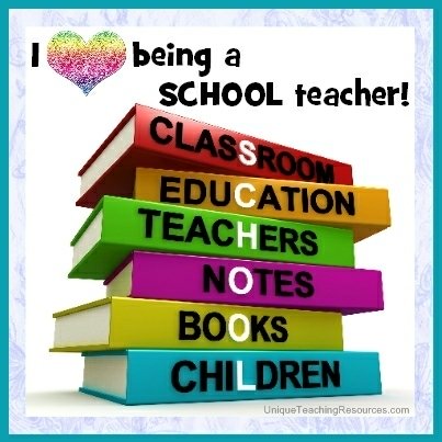 I love being a school teacher!