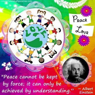 Albert Einstein Quotes - Peace cannot be kept by force; it can only be achieved by understanding.