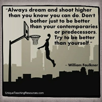 Famous Motivational Quotes By William Faulkner - Always dream and shoot higher than you know you can do.