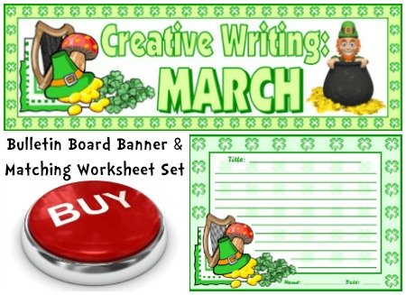 March St. Patrick's Day Creative Writing Lesson Plans