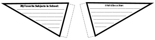 Meet the Stars of Our Classroom Left and Right Templates