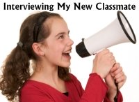 Interviewing My Classmates Back To School Lesson Plans