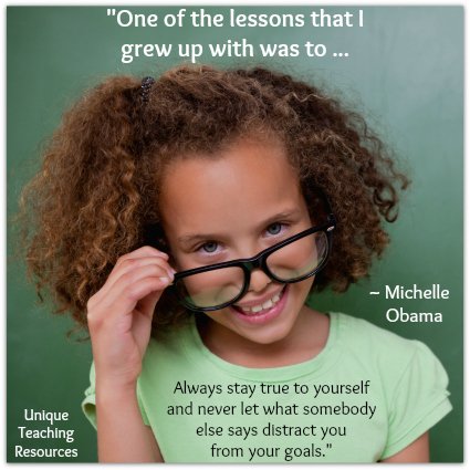 Michelle Obama quote - Always stay true to yourself.